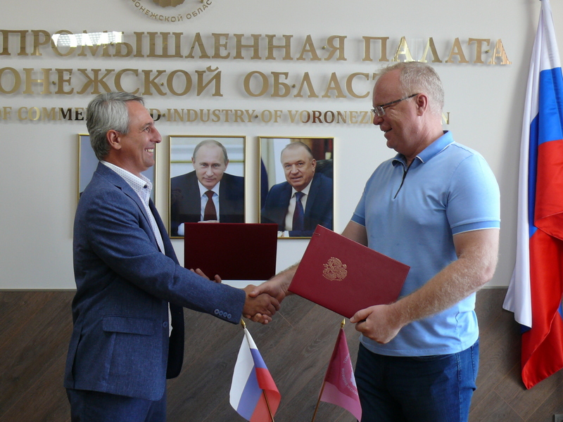 ТПП Воронежской области и Союз дорожных организаций Воронежской области заключили соглашение о сотрудничестве